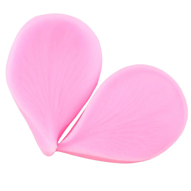 Flower Petals Silicone Mold Plumeria Cupcake Topper Fondant Molds DIY Cake Decorating Tools Candy Polymer Clay Chocolate Moulds