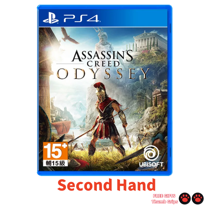 Sony Playstatio4 PS4 Genuine Second Hand Game CD ASSASSIN'S CREED ODYSSEY Playstation4 Game Card Ps4 ASSASSIN'S CREED ODYSSEY