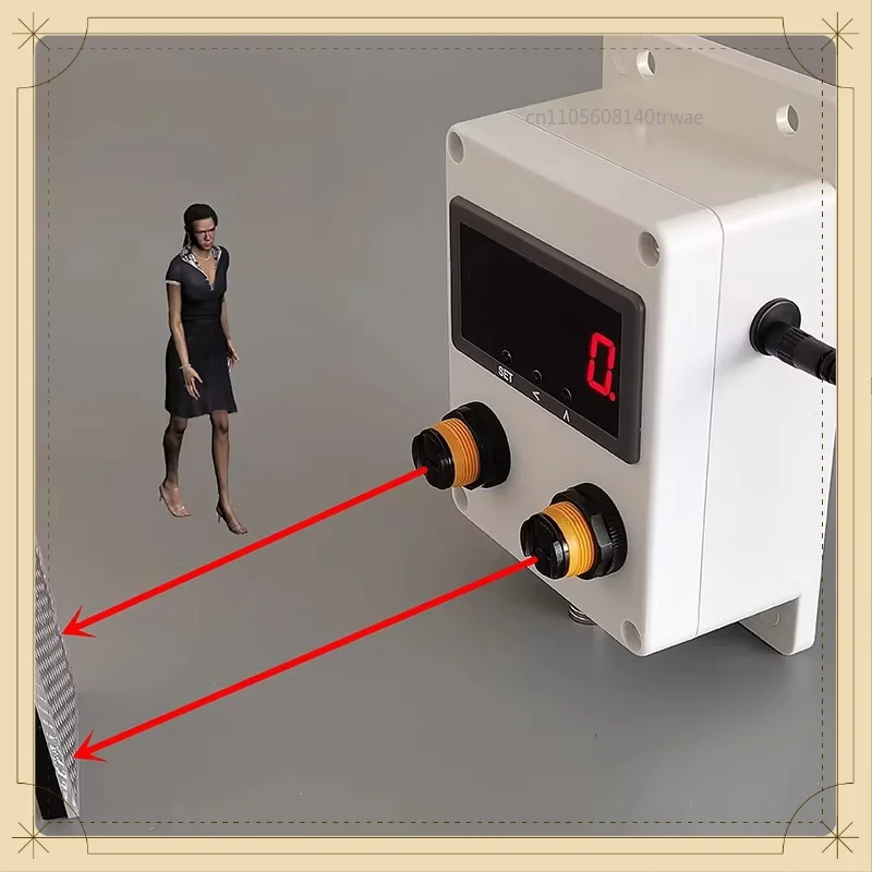 CP139 LED Automatic Identification Entry Exit People Digital Counter Visitor Flow Counter Sensor