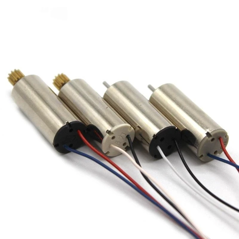 1Pcs DC 3.7V 50000RPM High Speed 8.5mm*20mm 8520 CW+CCW Coreless Motor With Cooling Hole For RC Drone Quadcopter