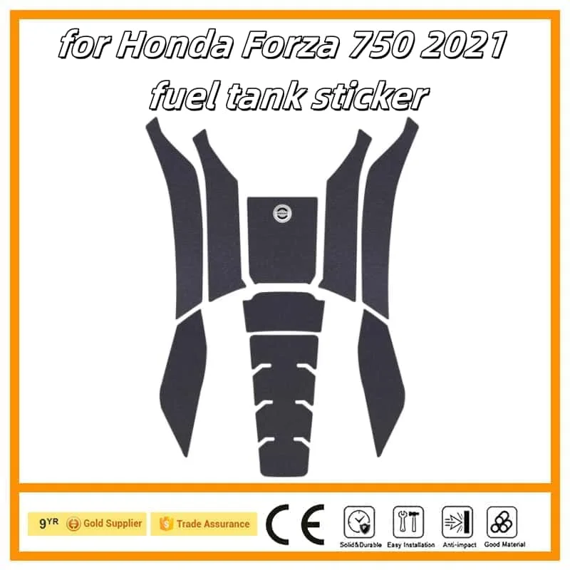 

Motorcycle Sticker Tank Non Slip Tank Traction Side Pad Protective Decal for Honda Forza 750 2021