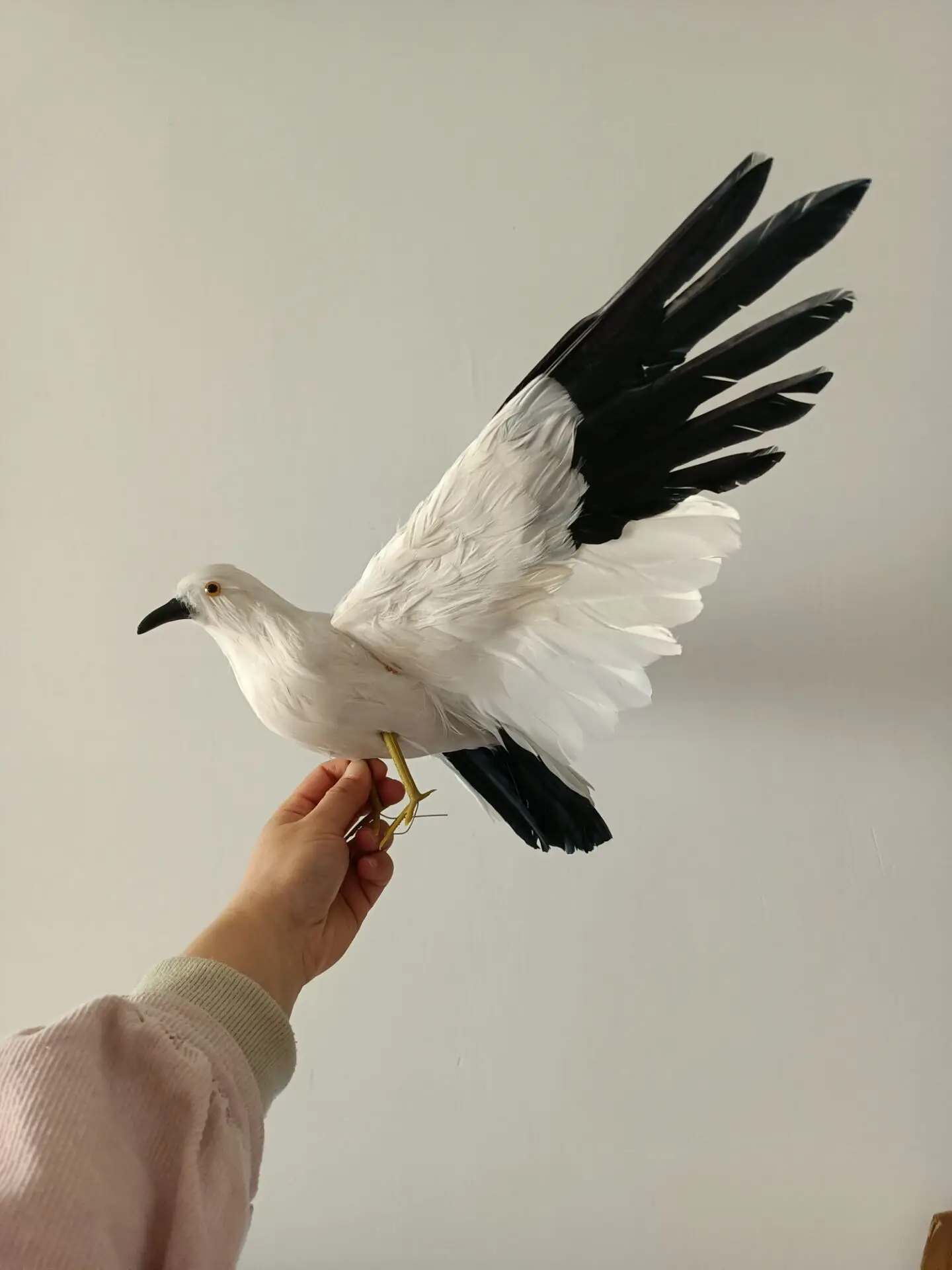 

new simulation foam&feather wings seagull model garden decoration gift about 30x60cm p2695