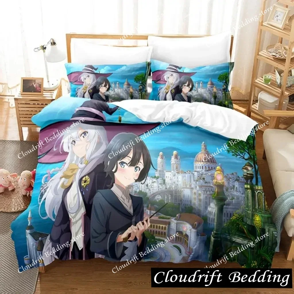 

3D The The Journey Of Elaina Bedding Sets Duvet Cover Set With Pillowcase Twin Full Queen King Bedclothes Bed Linen