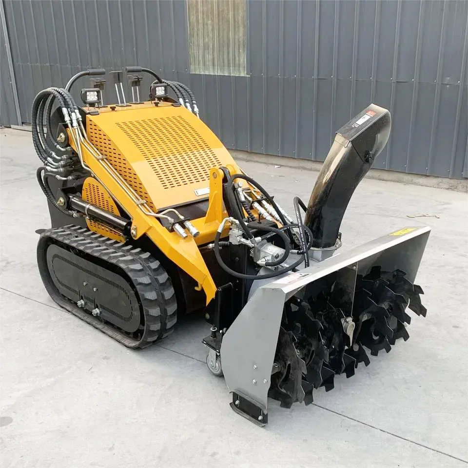 

Skid Steer Loader Collocate Buckets Bulldozers Filler Rippers Forks Snow Blower Agitator Trailer Lawn Mower Hammer Drill Pipe