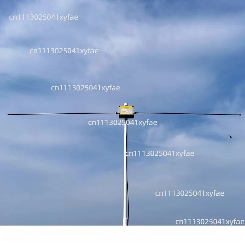 Multi Band Active Loop Receiving Antenna 76-108MHz 118-136MHz TEF6686 For RF Signal Test Equipment