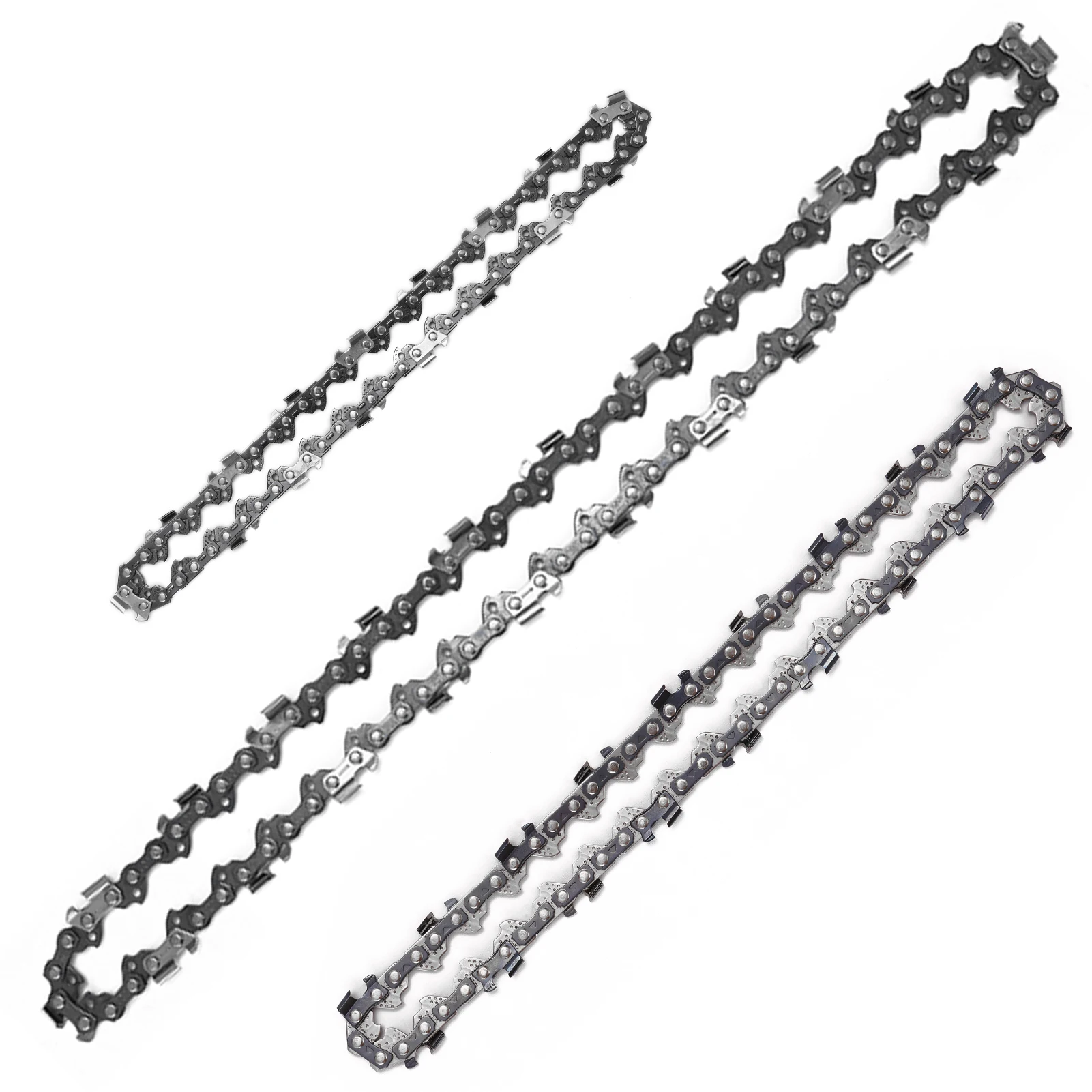 8 Inch Mini Steel Chainsaw Chains Electric Chainsaws Accessory Chains Replacement Mini Electric Chainsaw Chains