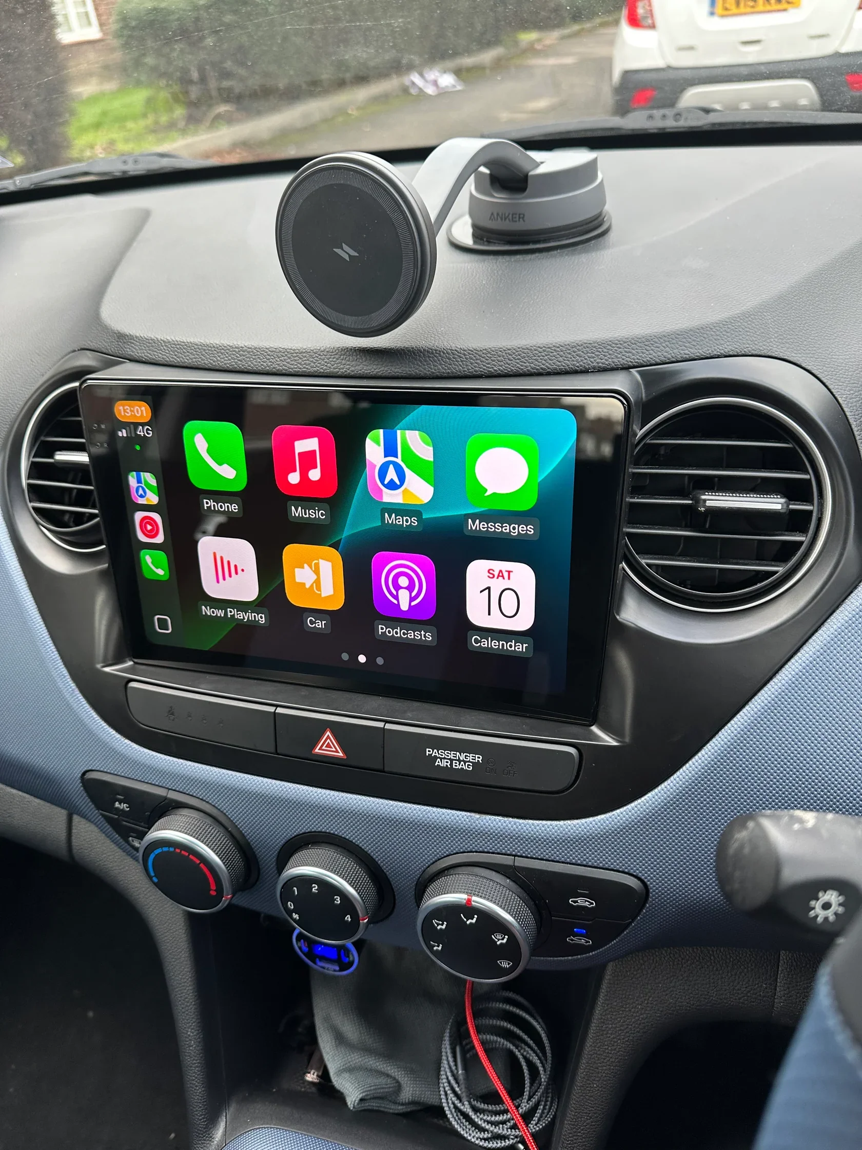 For Hyundai Grand i10 i 10 2013-2019 Auto Multimidia Video Player Head Unit button Car Radio Android Carplay