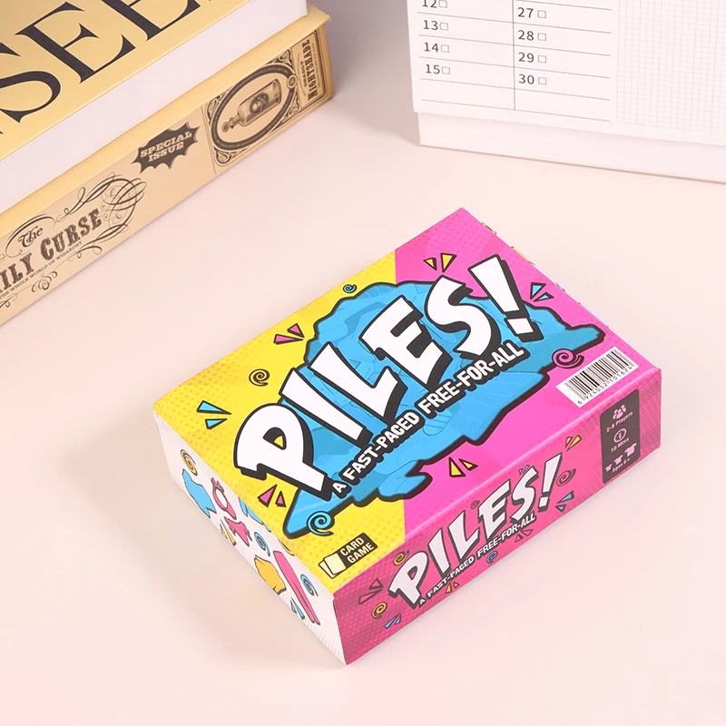 Piles! A Fast-Paced Mischief Card Game - Standard Edition, Family & Adult Party Game For Ages 14+ Cards And Rulebook