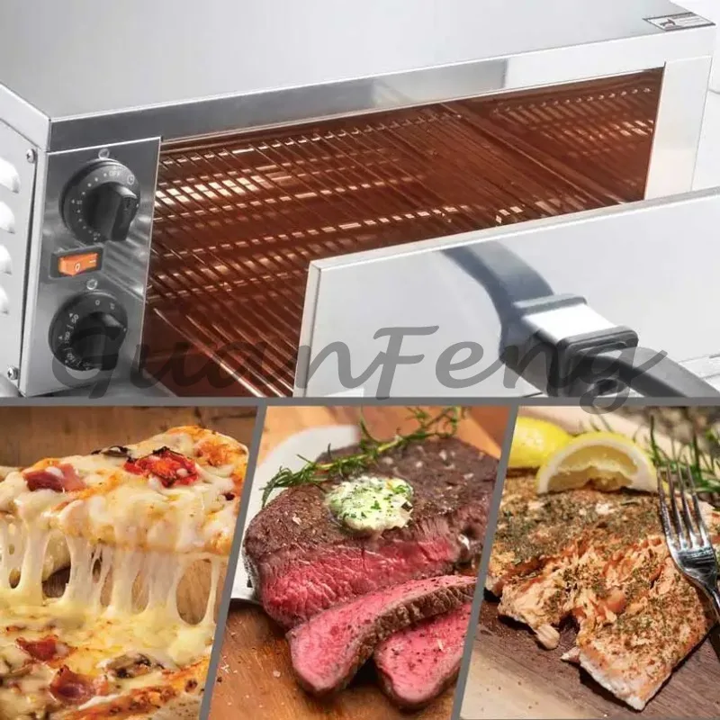 12-Inch Commercial Electric Single Layer Pizza Oven