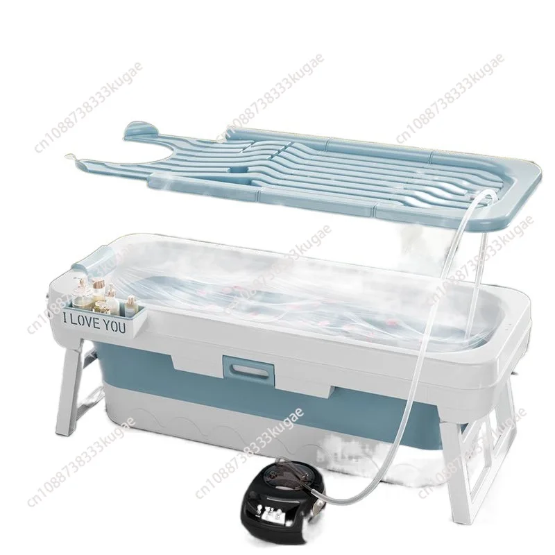 접이식 목욕 양동이, 전신 접이식 가정용 목욕 양동이, 초대형 두꺼운 욕조