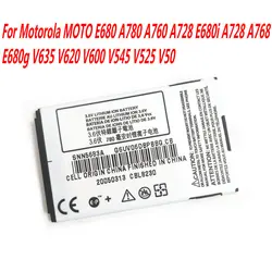 High Quality SNN5683A Battery For Motorola A768i E550 E680i i285 i90c V265 V500 V620 V635 V505 SNN5704 SNN5717