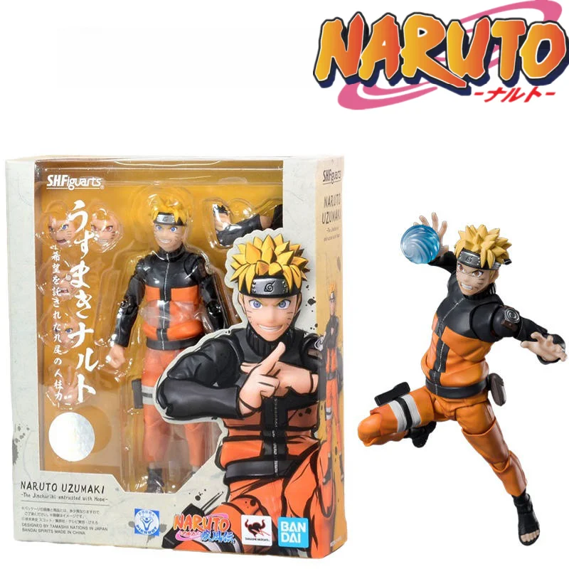 

Популярные игрушки Bandai Shf Наруто 2,0, артикулированная экшн-фигурка, модель, искусственная фигурка, японская версия, коллекционный орнамент, подарок
