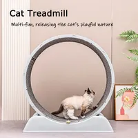 Silent Cat Treadmill Running Wheel Large Pet Supplies Anti Pinch Foot Exercise Fitness Roller Cat Climbing Frame Dog Toy