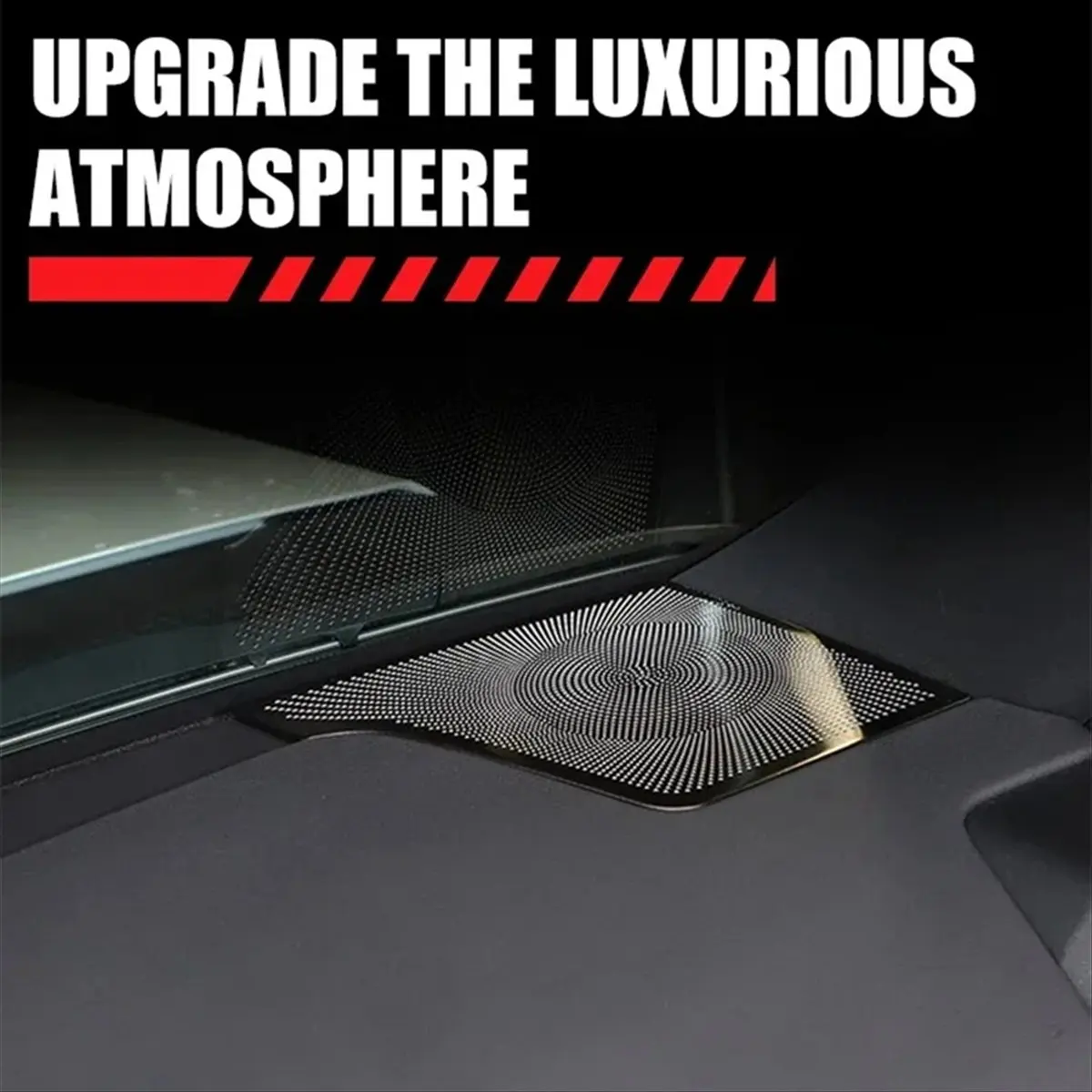 #97K (Black)LHD For Toyota Land Cruiser 250 Car Dashboard Side Horn Cover Black,Automotive Parts & Accessories