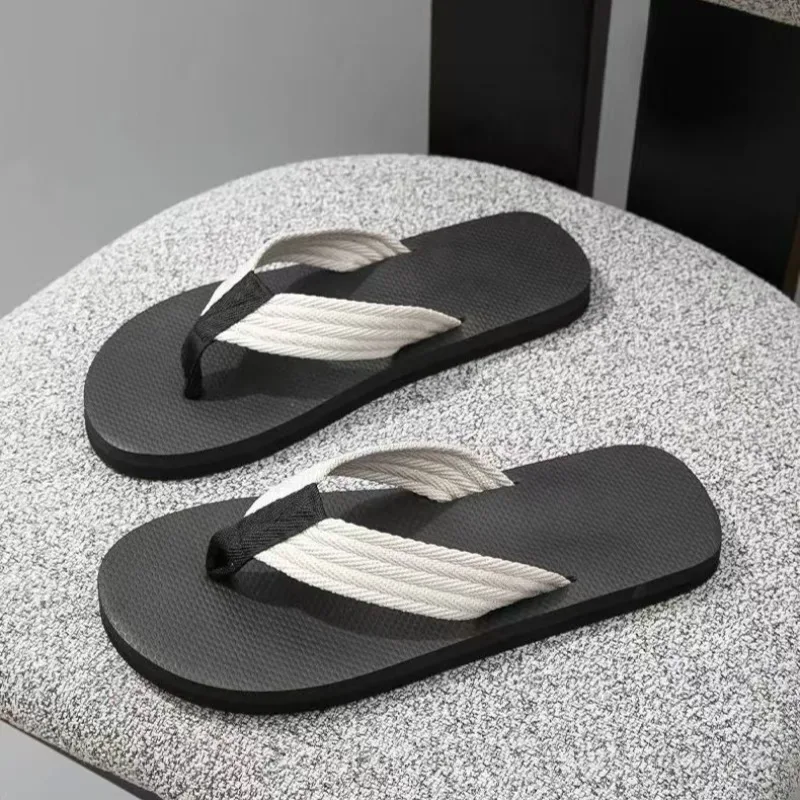 Trendy Solid Color Platform Flip Flops Women Summer Casual Flat Heel EVA Anti Slip Beach Slippers Comfort Flat Outdoor Shoes