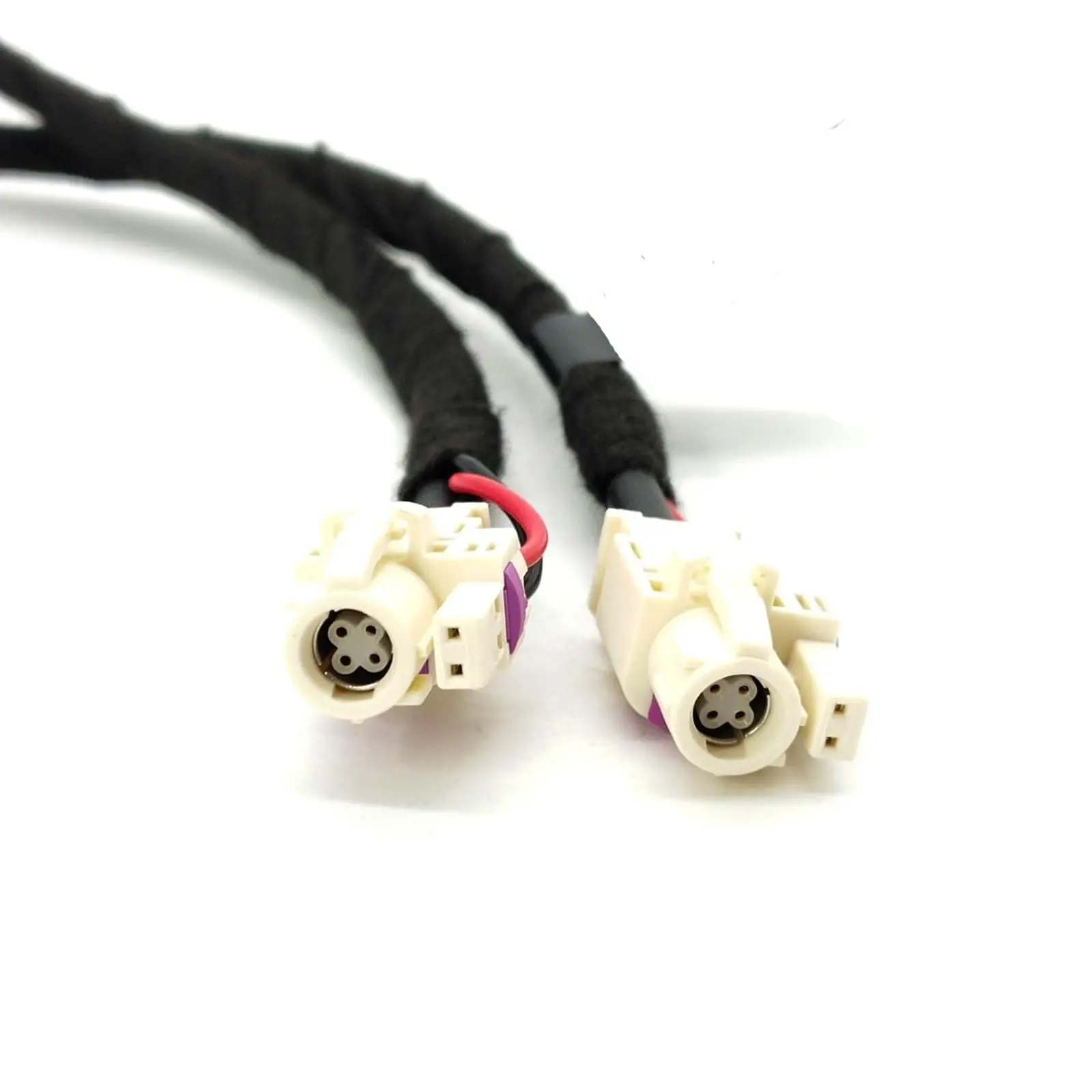 6-Core Beige HSD Female to Female LVDS Cable 1m for LCD Monitor Automotive Screen
