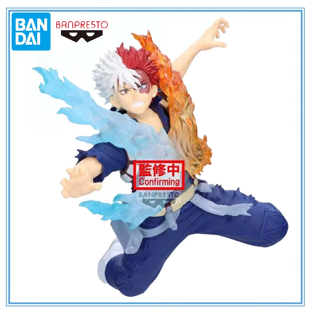

100% Original Bandai Spirits BANPRESTO The Amazing Heroes -Plus- Boku No Hero Academia Todoroki Shoto III Collection Series