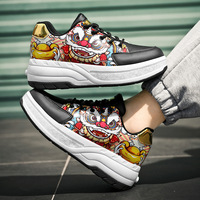 Kids Roller Skates LED Flashing Shoes 4 Wheels Gift Luminous Sliding Deformed Sports Shoes Suitable for Boys and Girls