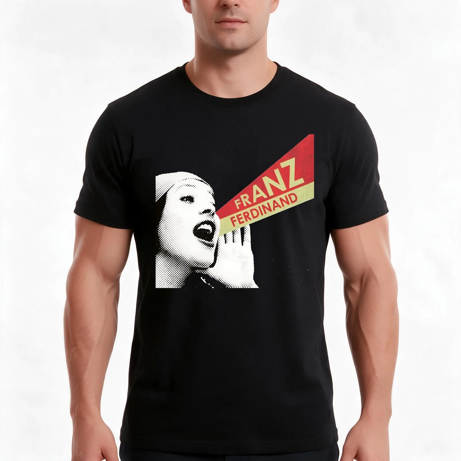 Franz Ferdinand T-Shirt Summer Casual Cotton Tee Oversized Streetwear Tops Vintage Graphic Print Loose Fit Short Sleeve