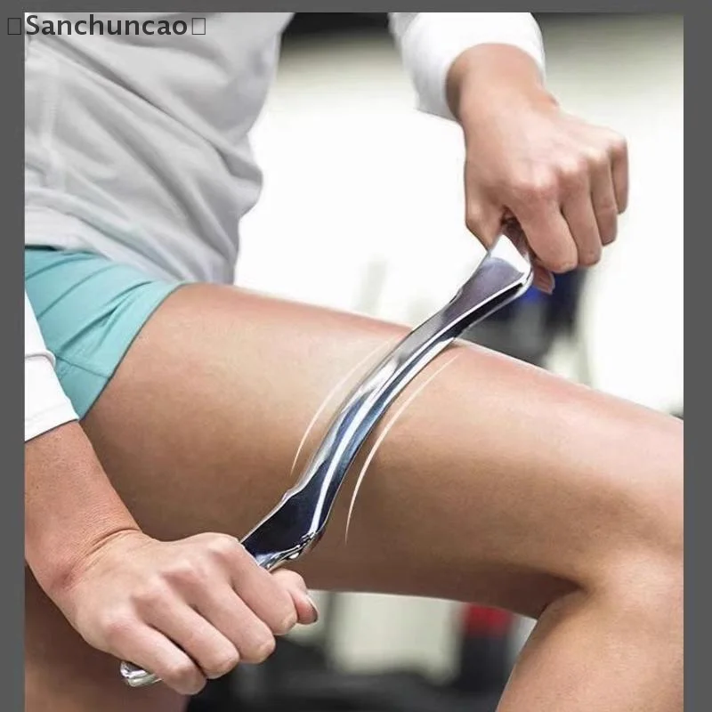 

tipoSanndarSan MoyGua Sha Скребковый массажный инструмент для больших мышц Мобилизация мягких тканей Нож для фасции из нержавеющей стали M Guasha Therapy