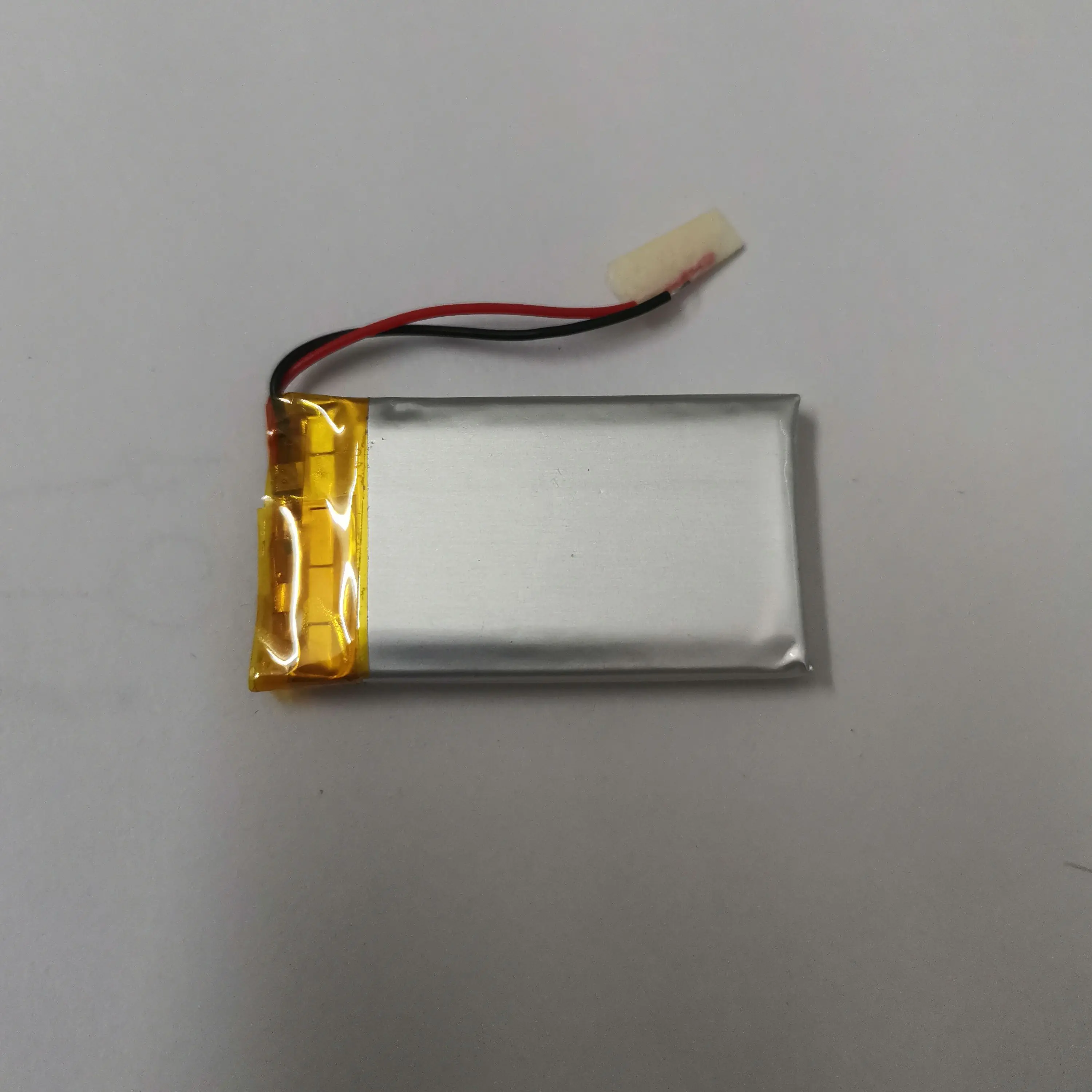 3.7V 2 wires 502035  320mah 5*20*35mm lithium battery with protection board , used for bluetooth MP4 1pcs/lot