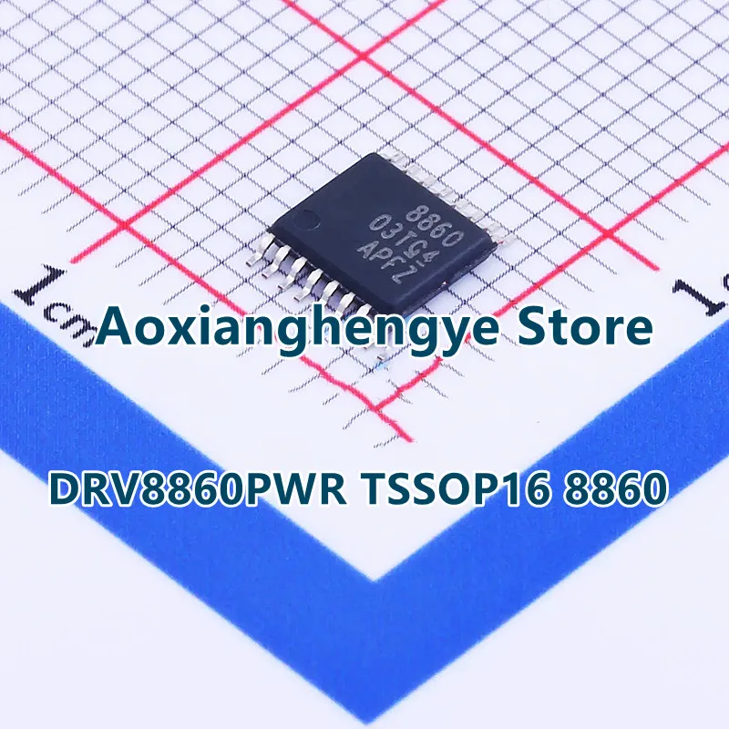 5PCS DRV8860PWR TSSOP16 DRV8860PWPR（Marking：8860 8860PWP）8Channel Serial Interface Low-Side Driver