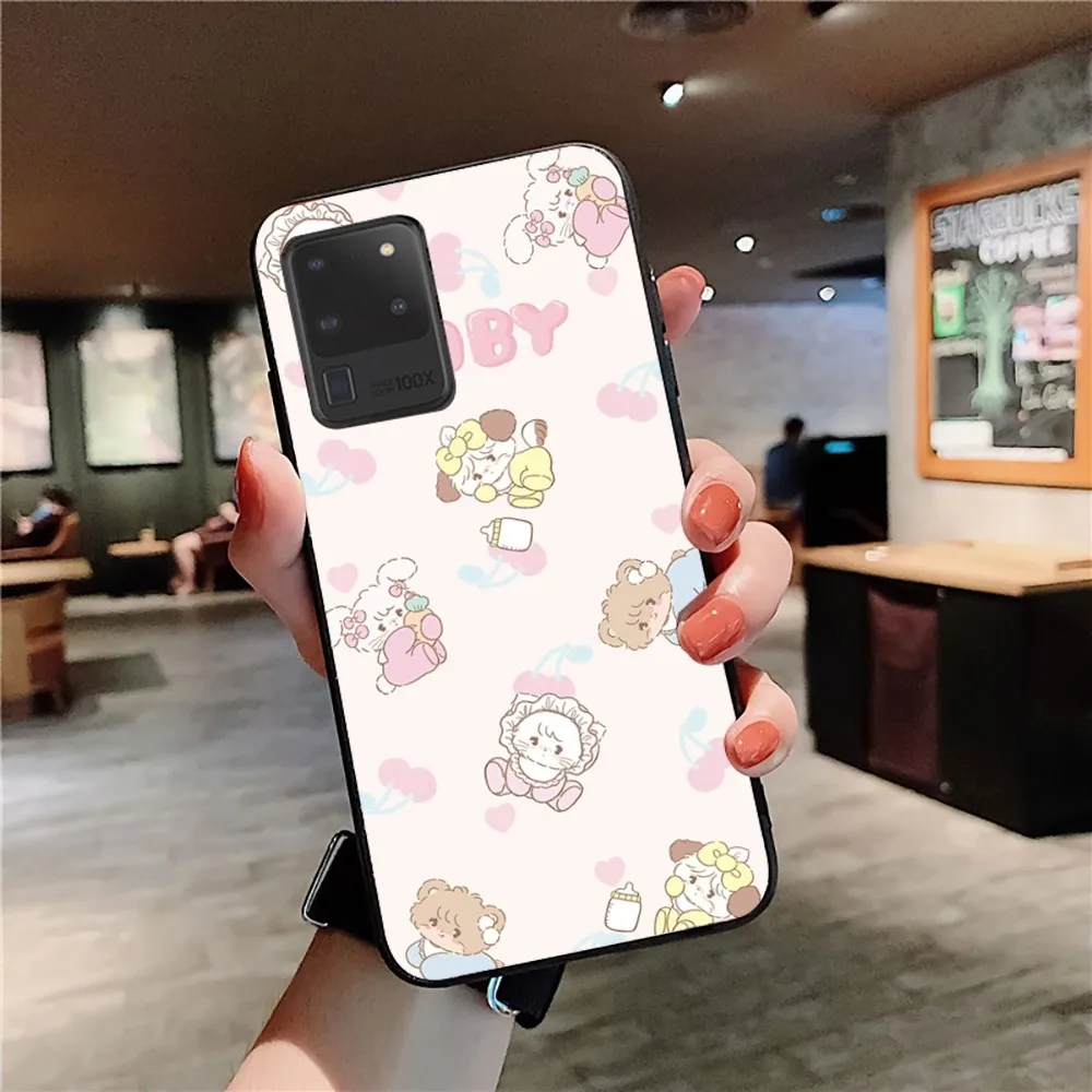 Japanese Cartoon Animals M-Mikko Phone Case For Samsung S 9 10 20 21 22 23 30 23plus lite Ultra FE S10lite Fundas