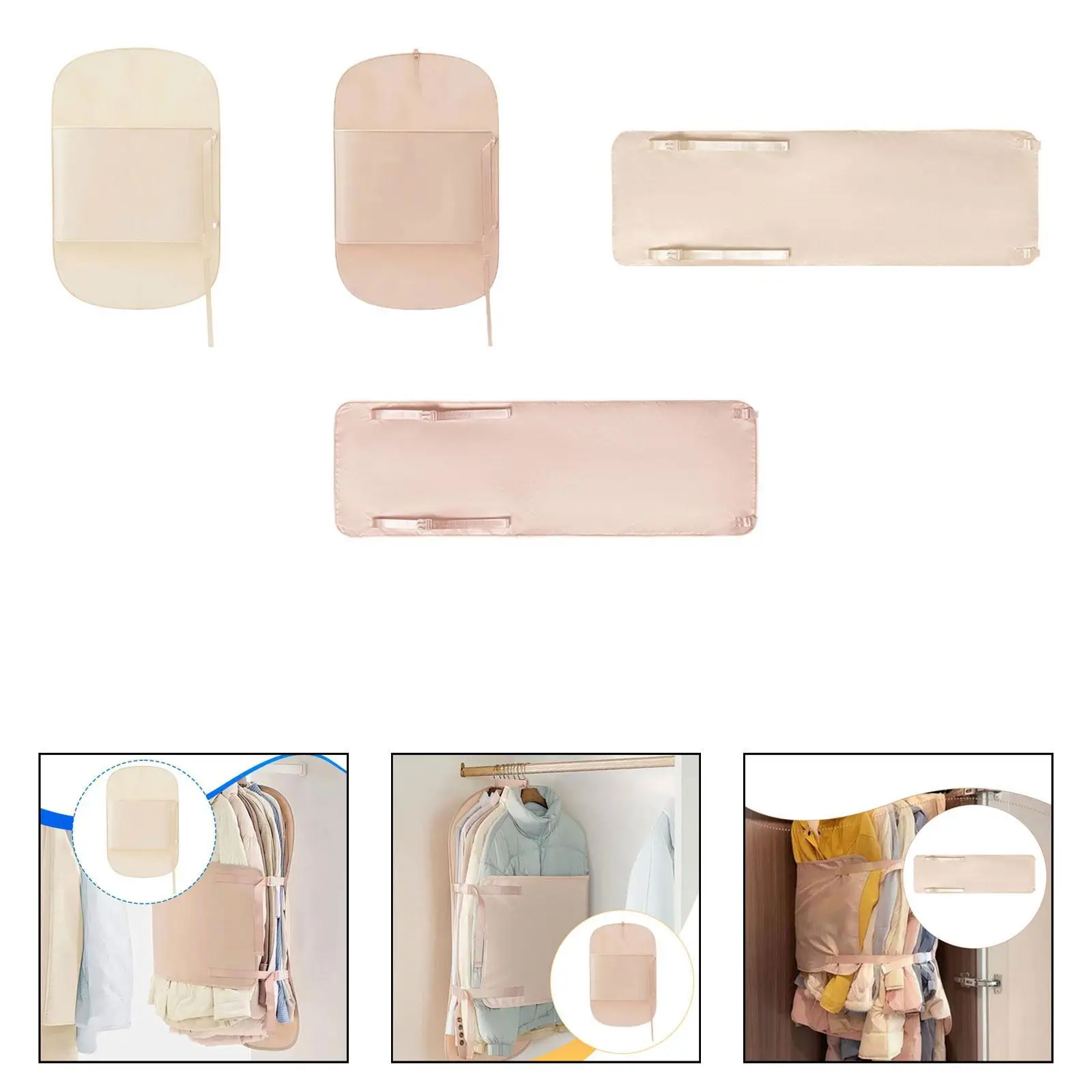 Durable Closet Clothes Press Board Large Capacity Clothes Organizer Storage Box for Folding and Storing Garments