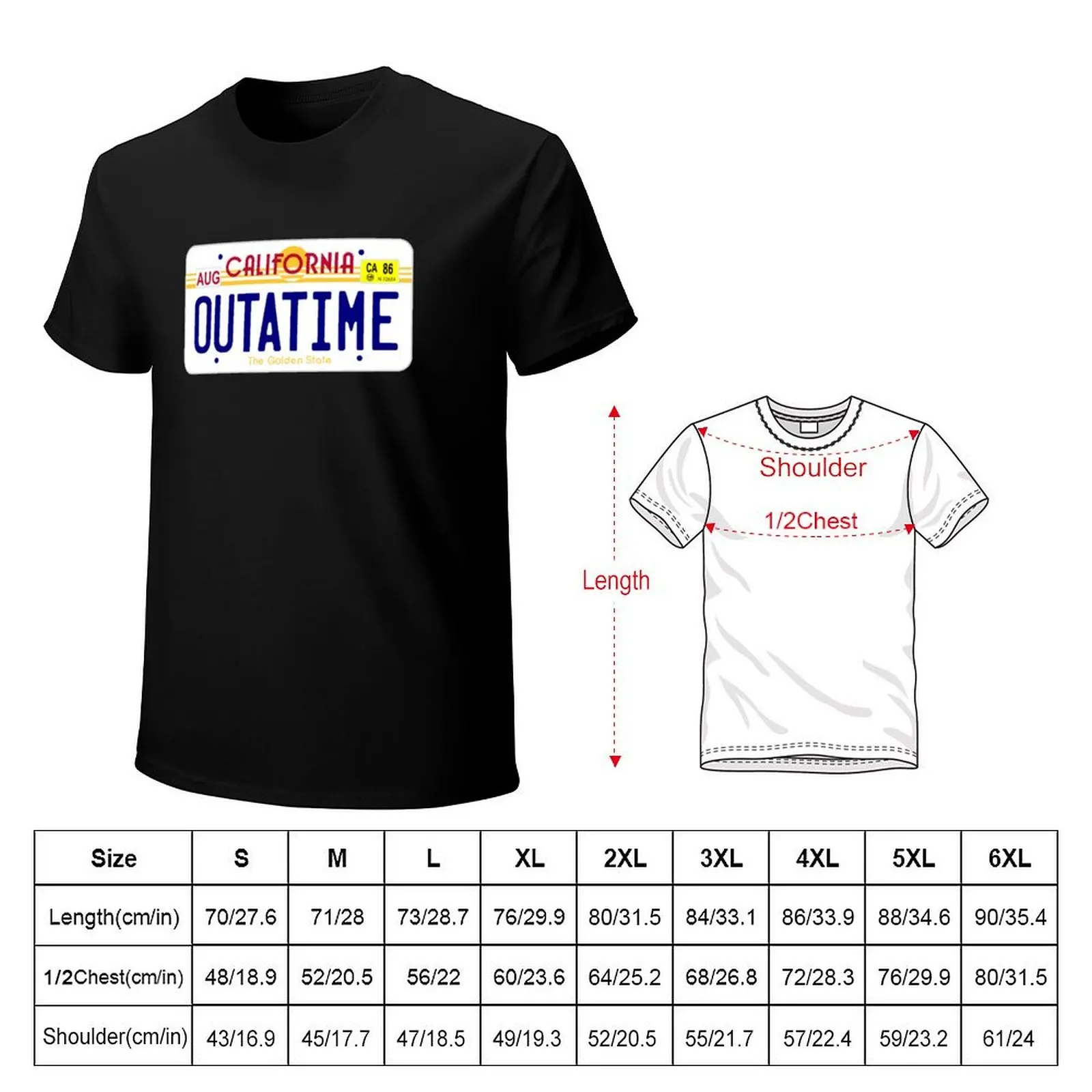 OUTATIME T-Shirt Breathable Mesh Panel T-Shirt