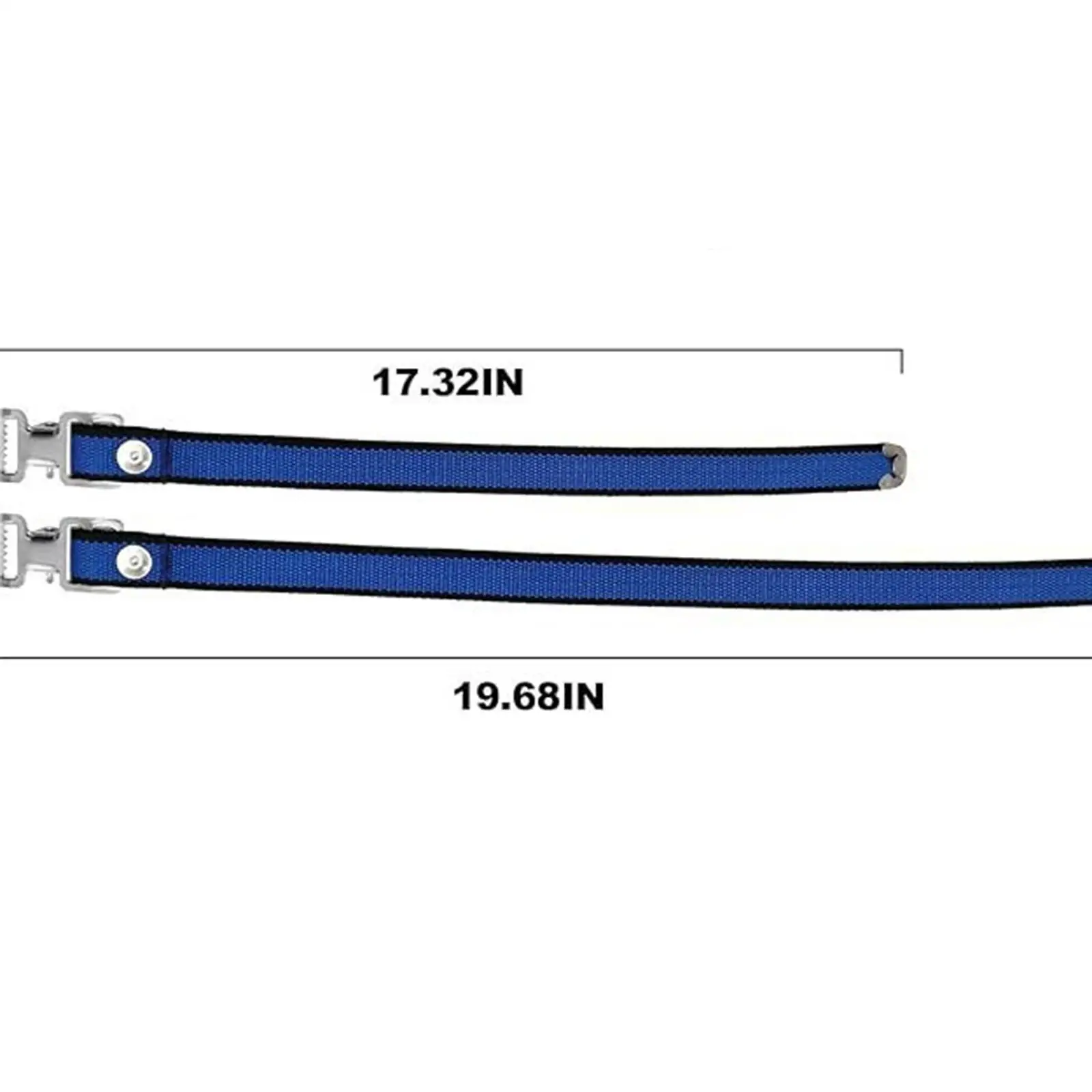 2x Drywall Stilts Leg Band Straps Easy Use with Screws Double Buckle Design Replacement for High Wall Painting Home Improvement