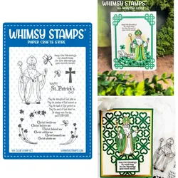 NEW St. Patrick Clear Stamps silicone stamp Scrapbook Diary Decoration Stencil Embossing Template DIY Greeting Card Handmade