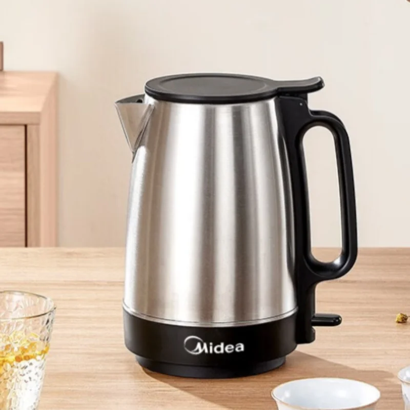 

Midea High Power Electric Kettle Rapid Boiling Stainless Steel 1.7L Capacity Hot Water Pot 220V