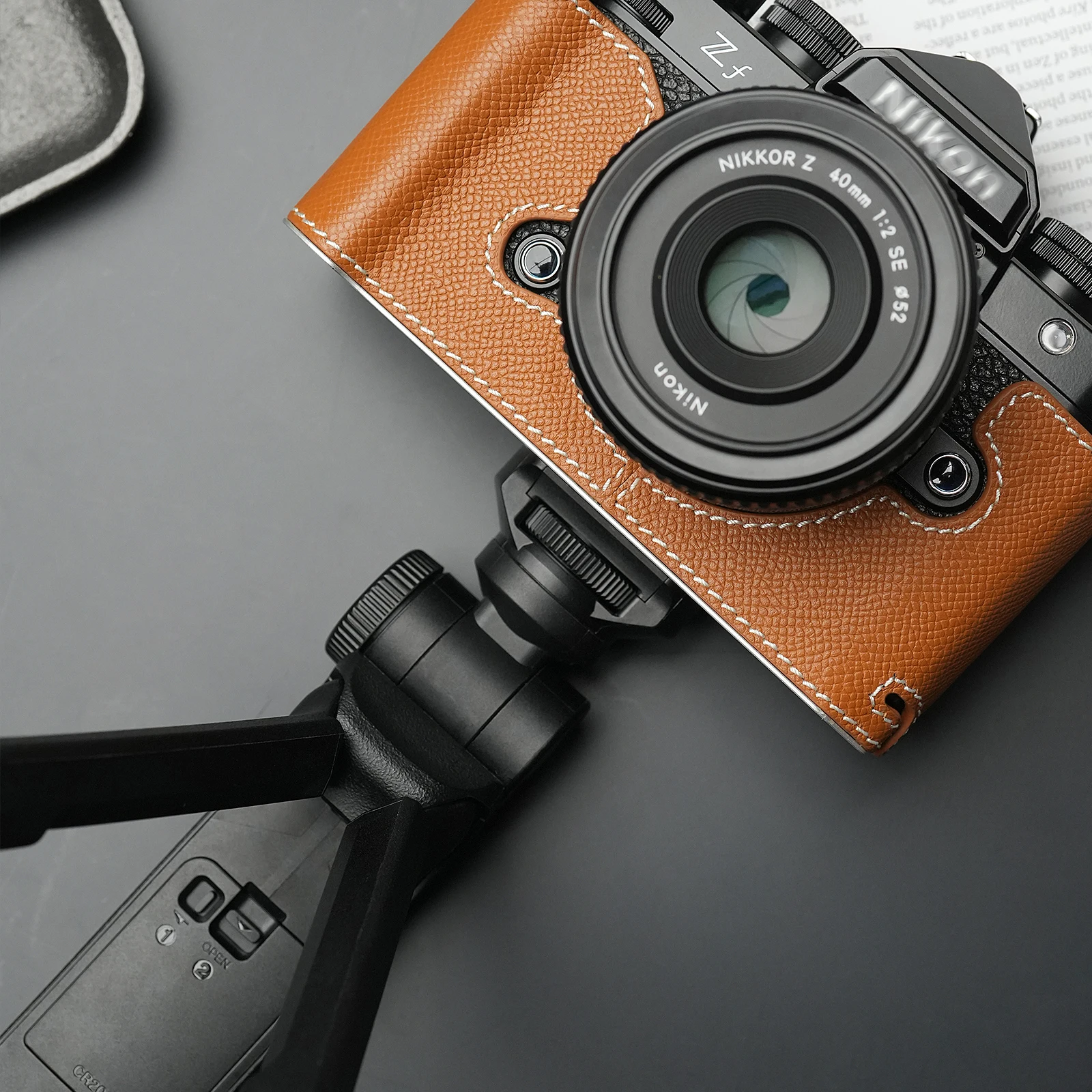 Mr.Stone For Nikon Zf 카메라 케이스 커버 Nikon Zf 케이스 액세서리 보호용 수제 정품 가죽 Zf 가방 카메라 가방