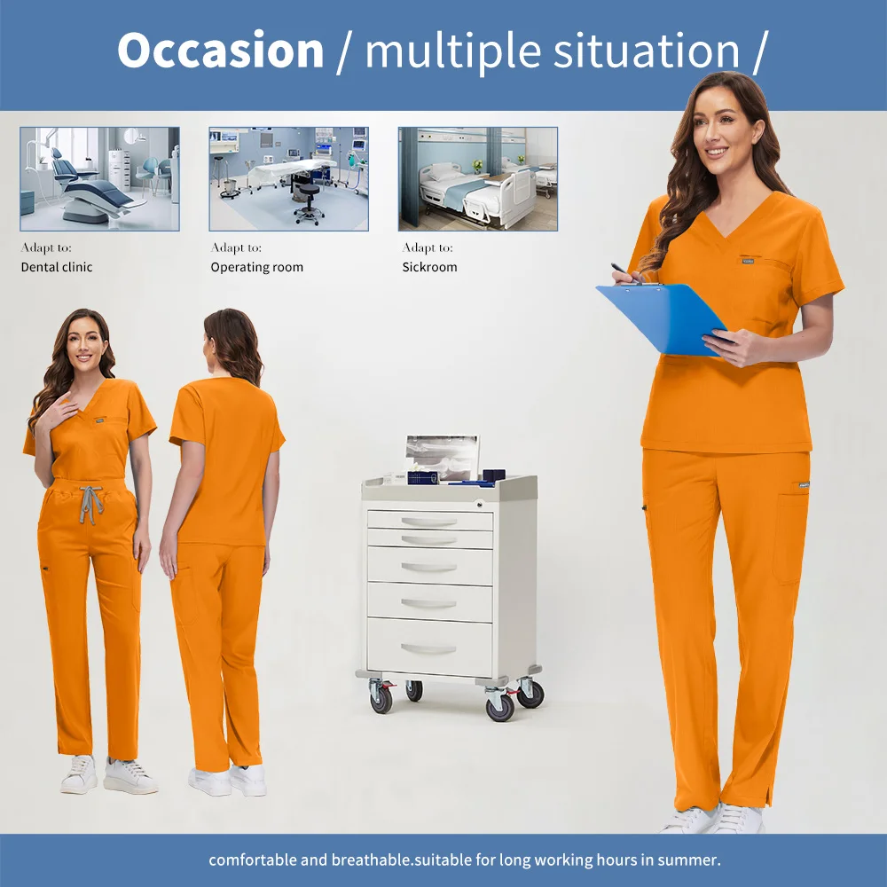 Peeling-Uniformen, OP-Kleidung, Hundesalon, Arzt, Arbeitskleidung, Gesundheitswesen, medizinisches Zubehör, Unisex, Ästhetik-Uniform