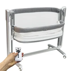 Top Quality Multi-functional Baby Electric Crib Babycot/baby Bassinet 3 In 1  Baby Bed With Breathable Net Bedside bed