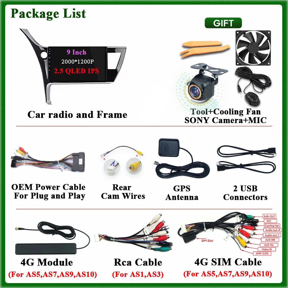 Android 15 Car Radio For Toyota Auris 2016 2017 2018 Corolla Altis Hybrid E180 GPS Navigation Android Auto Carplay WiFi No 2din - view 6
