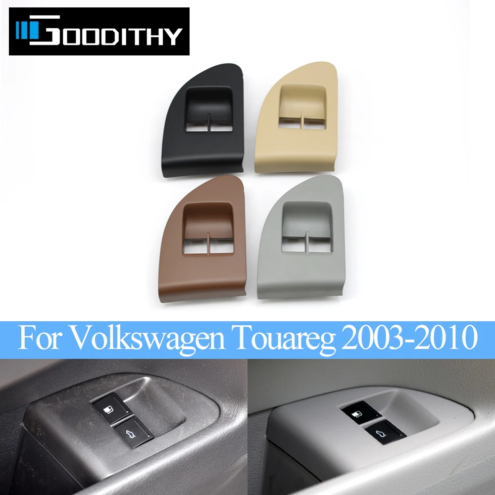 Left Hand Drive LHD Car Fuel Tank Cover Unlock Trunk Switch Panel Cover For VW Touareg 2003-2010 7L6867375G71N 7L6959903