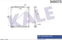 

349375 for water radiator ACTROS (framed)/(AT)/(AT)