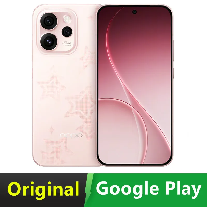 Original Oppo Reno 15 Mobile Phone Dimensity 8450 OTA 120HZ 200.0MP Camera 6.32" AMOLED 80W Charge 6200mAhIP69 Waterproof