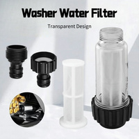 White High Pressure Washer Water Filter G 3/4'' Water Filters  2 Filter Cores for Lavor for Nilfisk Karcher K2 K3 K4 K5 K6 K7