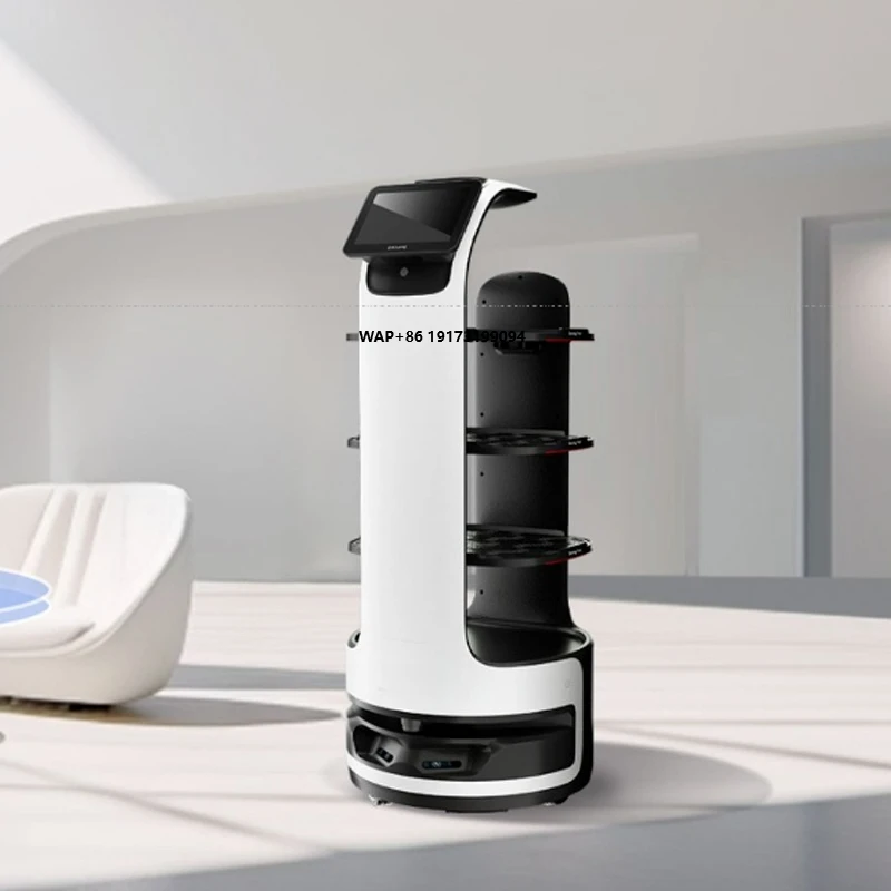 Dreame D1 Smart Delivery Robot-VSLAM Navigation 40kg Load Multi-Robot Collaboration IP54 Rated 18h Runtime for Restaurant