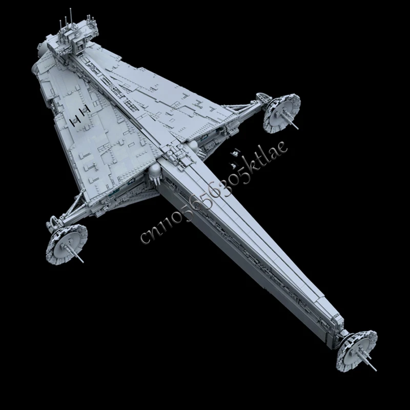 10776PCS Star Battle Movie MOC Cantwell-Class Arrestor Cruiser Model DIY Creative Ideas Child Toy Assembly Puzzle Birthday Gifts