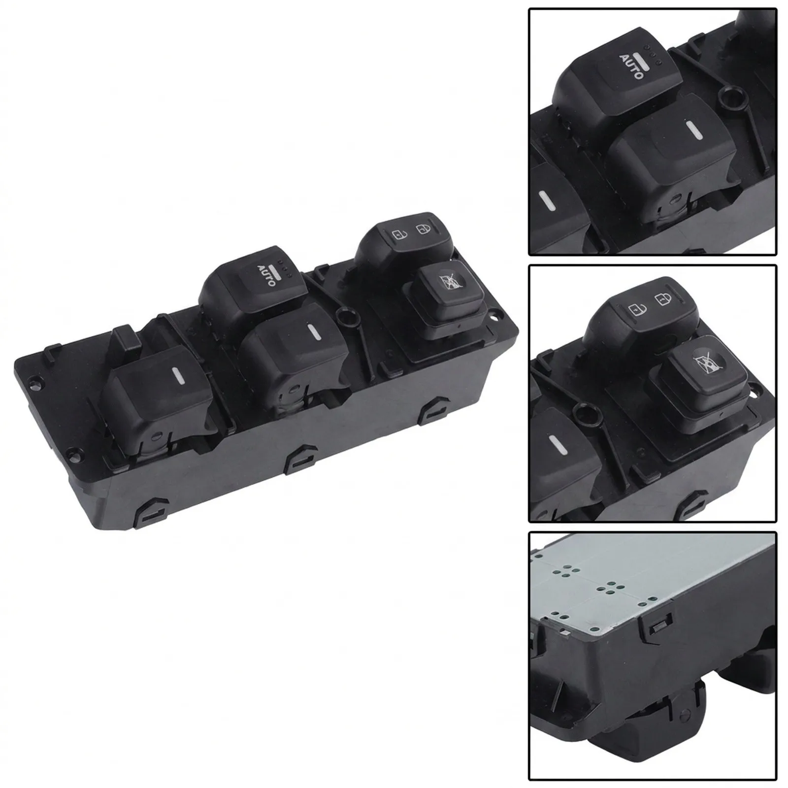 935702V000 Window Switch Auto Window Switch No Deformation Plastic Material Practical Quick Installation Reliable