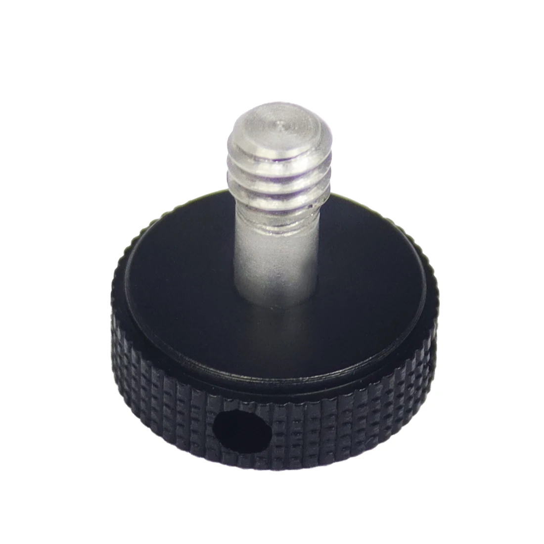 2 stücke 1/4 "Edelstahl Schraube CNC Daumen Knopf Stativ Kamera Stehen Blitzlicht Montage Adapter DSLR Schnell Release platte Halterung – Detail 3