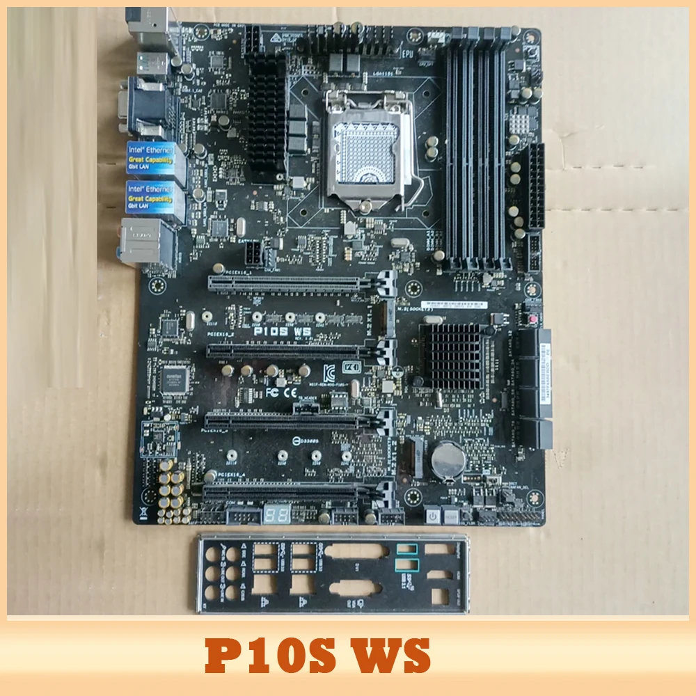Para placa-mãe de servidor AS-US LGA1151 DDR4 P10S WS