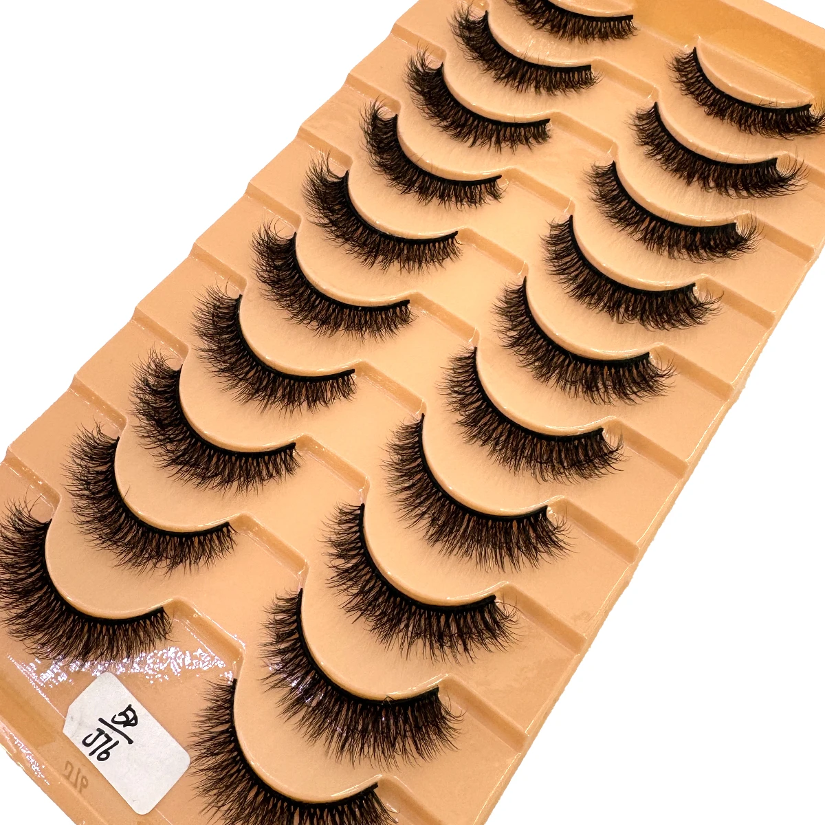 10 Pairs 3D Faux Mink Wispy False Eyelashes