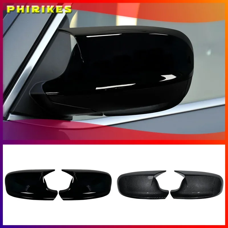 For BMW X3 F25 X1 E84 Pre-LCI 2010 2011 2012 2013 M Style Black Rearview Mirror Cover X3 M Look Rearview Mirror Cover