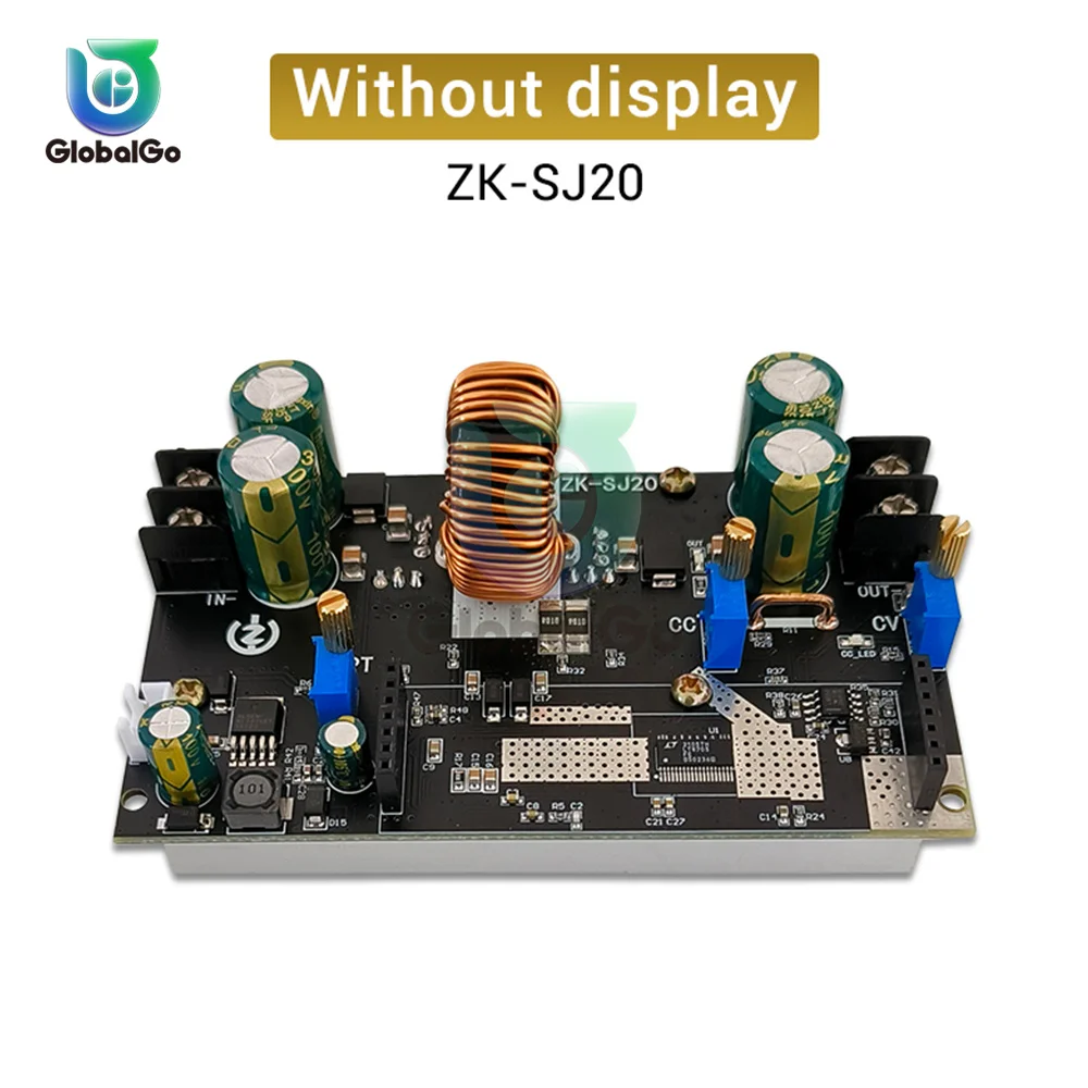 ZK-SJ20 300W DC7-80V Có Thể Điều Chỉnh Điện Áp Điều Chỉnh Tăng/Buck Mô Đun Nguồn Màn Hình Hiển Thị Kỹ Thuật Số Điều Chỉnh DC Với MPPT