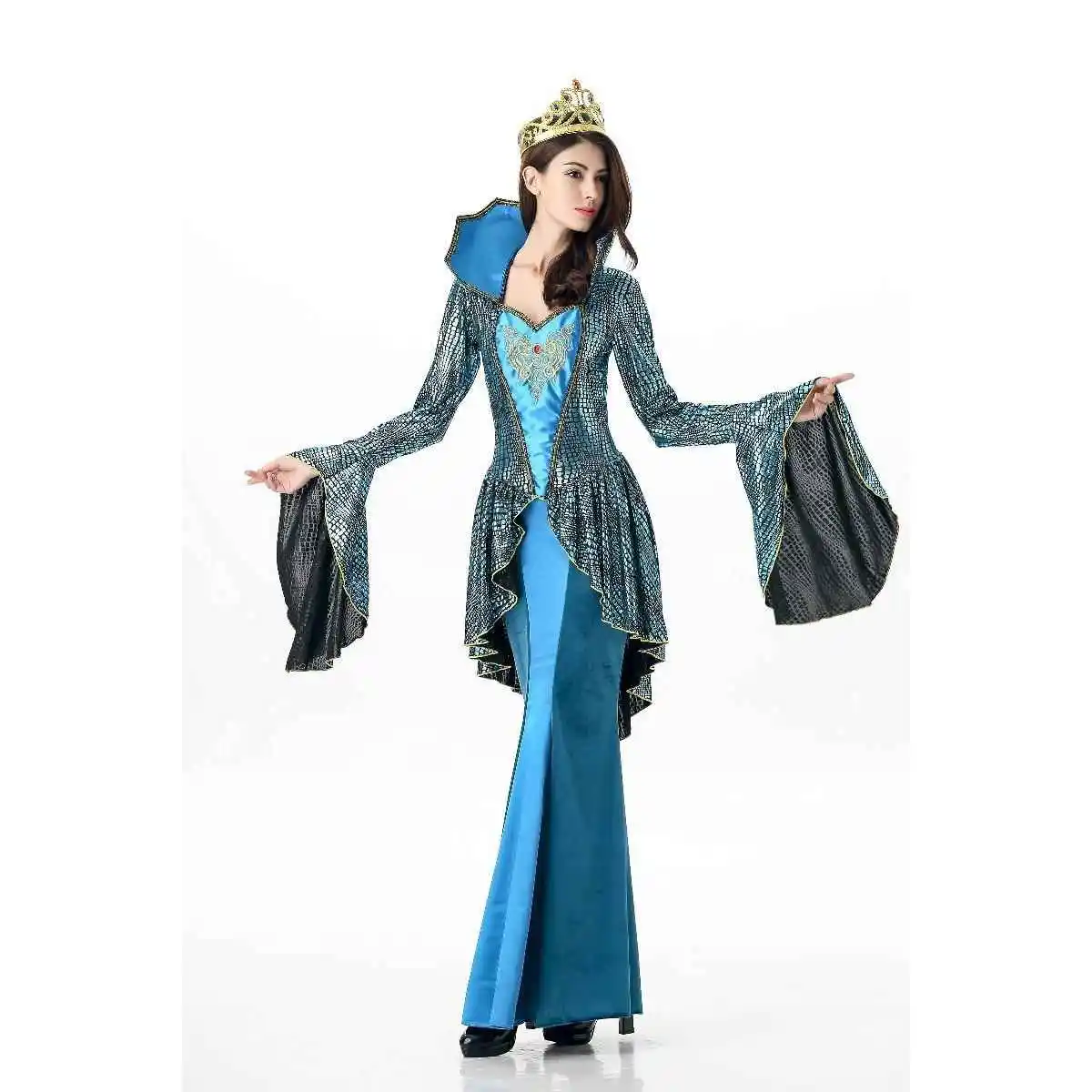 Loween ancien dieu jeu de rôle Costume reine élégance scène Performance coton traditionnel chinois femmes Faion
