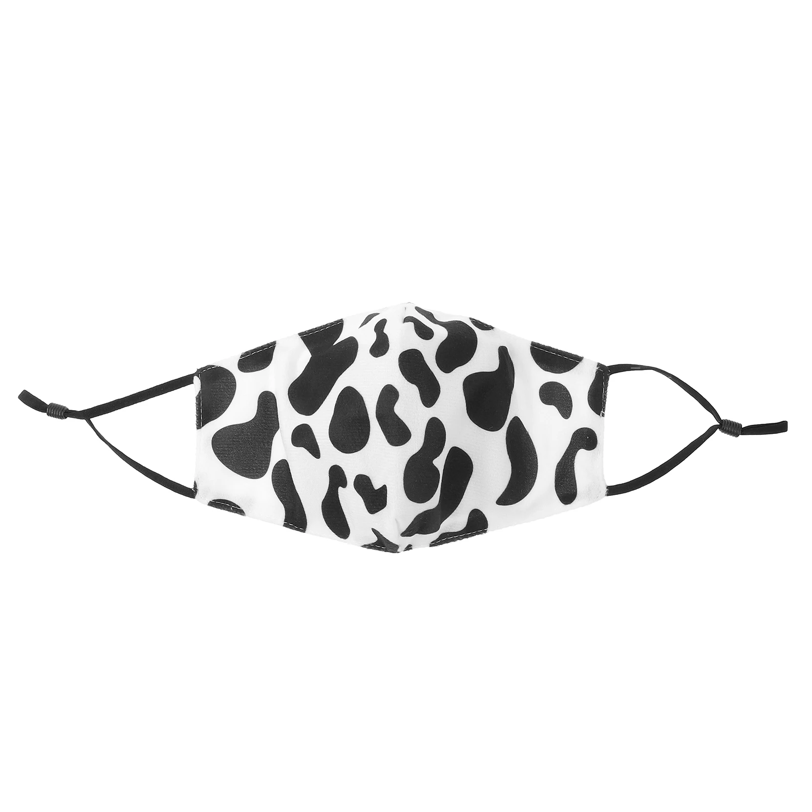 Cow Pattern Mask Breathable Cotton Protective Dust Proof Mouth Cover Fashionable Face Mask For Adult Daily Use Anti Pollution